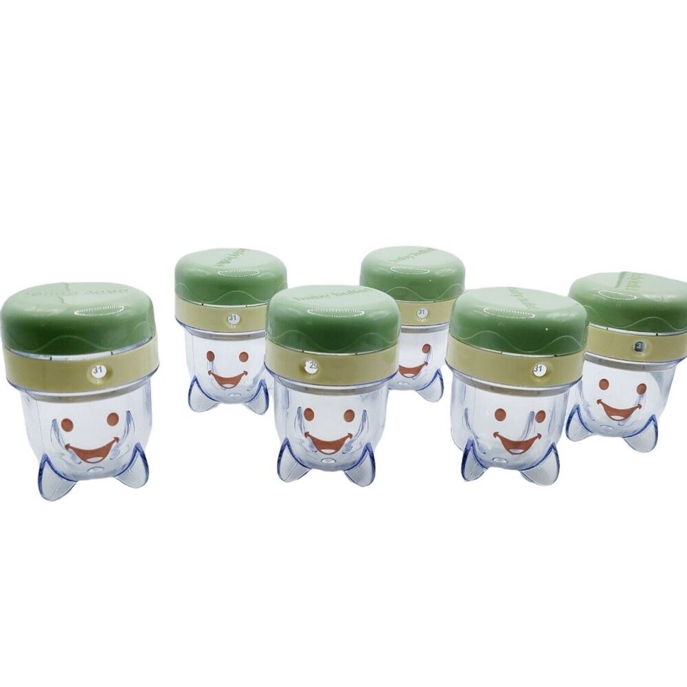 Nutribullet Baby Bullet Container Replacement Lot of 6